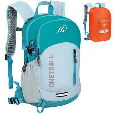 Diebstahlsicherer Wanderrucksack Damen 20L, Leichter Tagesrucksack Herren Kle...
