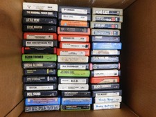 8 TRACK TAPES (45)  1970s  ERA VINTAGE ROCK and OTHER