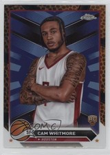 2023-24 Topps Chrome Orange Basketball Refractor Cam Whitmore #133 15za