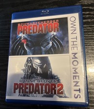 Predator / Predator 2 Blu-ray Disc, 2013, 2-Disc Set ARNOLD TESTED