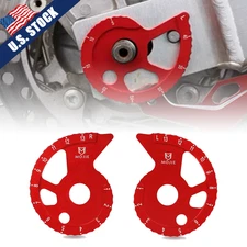 Red FOR Yamaha TW200 05-21 XT250 08-21 XT225 05-07 Motorcycle Alu Chain Adjuster