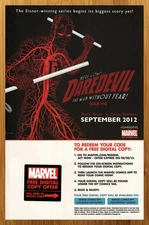 2012 Daredevil Print Ad/Poster Authentic Waid/Samnee Marvel Comics Promo Pop Art