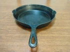 Griswold No. 10 716 Cast  Iron Skillet Erie,PA  Seasoned. 12"