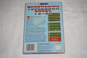 Touchdown Fever (Nintendo NES) Complete in Box CIB