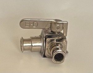 BD MS5031 3-Way Stopcock Stainless Steel 1/pk