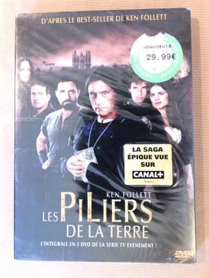 COFFRET 3 DVD / LES PILIERS DE LA TERRE / KEN FOLLETT / NEUF SOUS CELLO