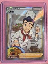 cook pokemon card value Is my trainer cook card real? : r/IsMyPokemonCardFake