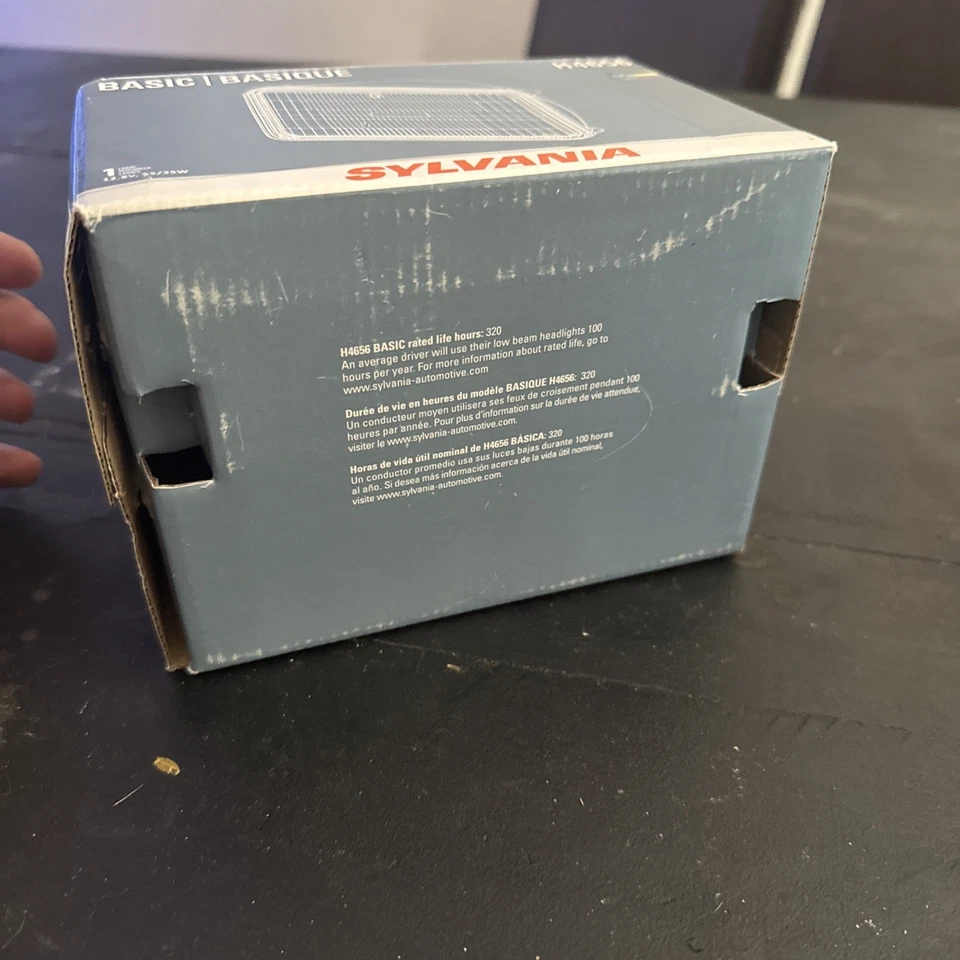 Sylvania H4656 Sealed Beam Headlight, Headlamp, Bulb, Standard 3100K - Image 2 of 4