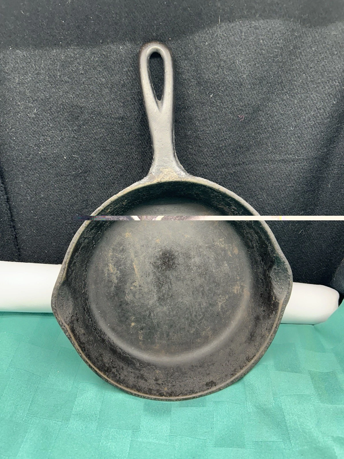 Vintage Cast Iron #5 Unmarked Skillet