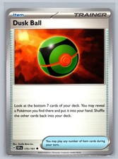 Dusk Ball 175/191 Uncommon Surging Sparks Pokemon Card A003-069 Near Mint