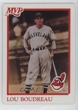 1992 MVP Baseball Lou Boudreau #11 HOF n2t