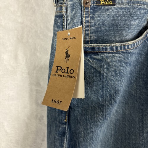 Polo Ralph Lauren Hampton Relaxed Fit Straight Leg Jeans Men's Size 52Bx30 NWT - Picture 4 of 9