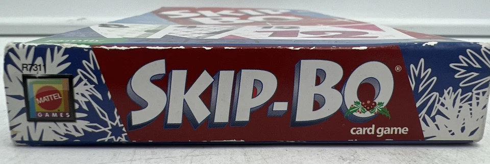🎄Skip Bo Card Game Holiday Design 2010 Mattel, RARE & HTF - Brand New In Box!! - Image 4 of 4