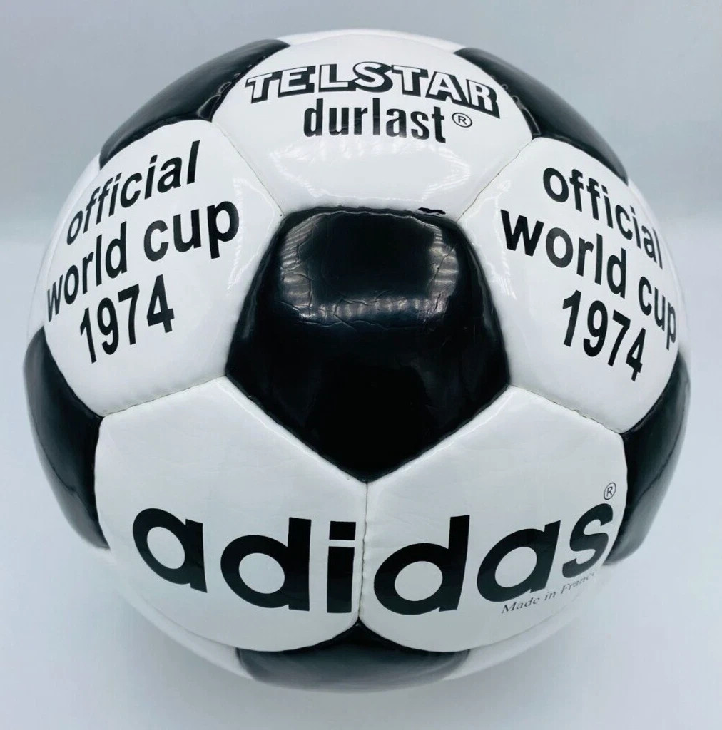 Adidas Telstar Durlast Football Fifa World Cup 1974 Germany Soccer