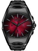 Diesel DZ4696 Herrenuhr Edelstahl D-CURVE Schwarz