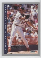1993 Fleer Jim Abbott #187