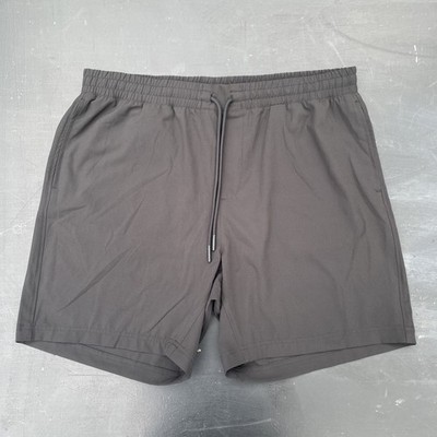 Men s Jockey Sport XL Black Moisture Wicking Shorts With Pockets