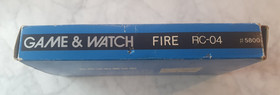 NINTENDO GAME & WATCH SILVER SCREEN FIRE RC-04 1980 - BOXED, GOOD CONDITION!