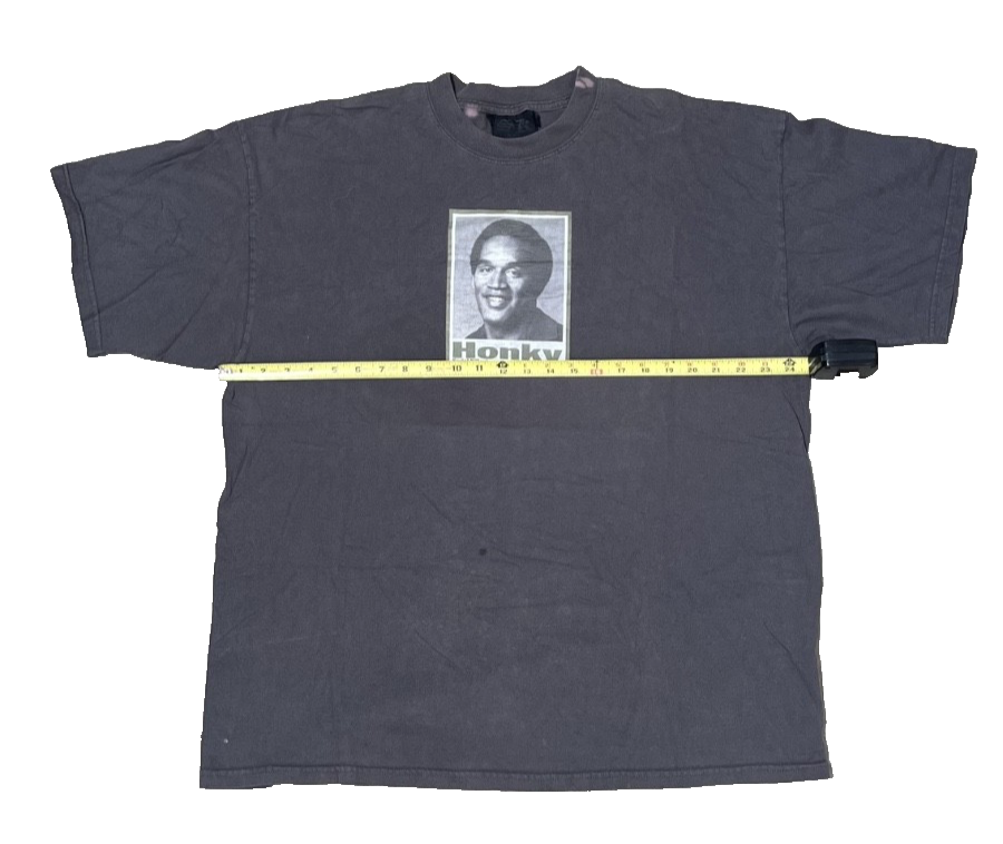 Vintage OJ Simpson “Honky” Graphic T-Shirt Rap Rare Streetwear Tee