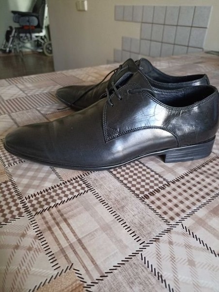 Men Joop Boots Black Leather 41