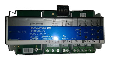 Lutron LQSE-4M-D Homeworks QS Motor Control Power Module