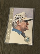 1998 NFL Hall of Fame Signature Series Autographs /2500 DON SHULA Auto HOF