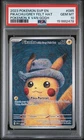 2023 Pokemon Promo Pikachu With Grey Felt Hat Pokemon X Van Gogh #085 PSA 10