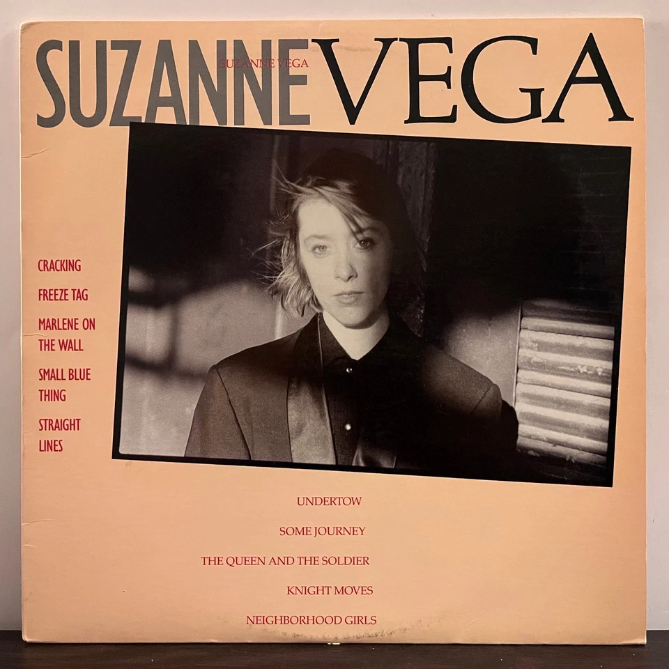 SUZANNE VEGA - Self Titled (Translucent Brown) (1985) - 12" Vinyl Record LP - EX Foto 2 de 4