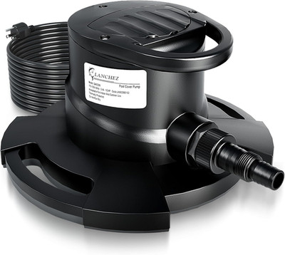 1/2HP Automatic Pool Cover Pump, 2250GPH Submersible Water Sump Pump with Check 