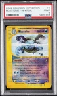 2002 POKEMON EXPEDITION #4 BLASTOISE-REVERSE FOIL PSA 9
