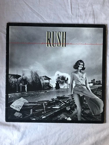 Rush Permanent Waves 1980 Original UK FIRST Press 9100071 vgc+