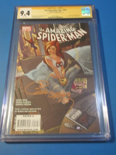 Amazing Spider-man #601 Iconic Campbell MJ Cover CGC 9.4 NM Signature series