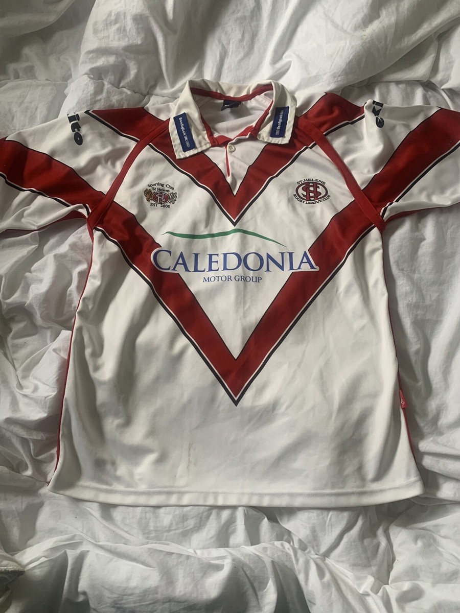 Saint Helens rugby league shirt Martyn on the back large UK