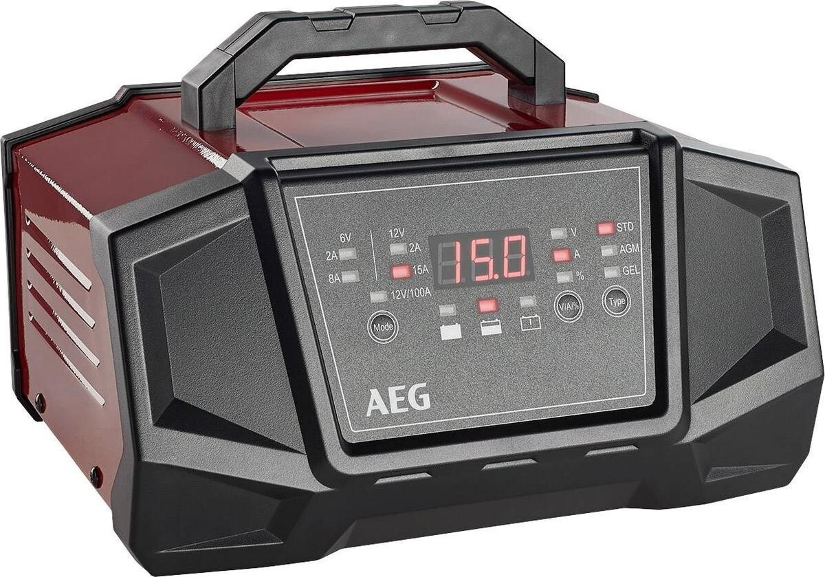 Chargeur de batterie AEG WM15 portable 6V 12V pour auto et moto