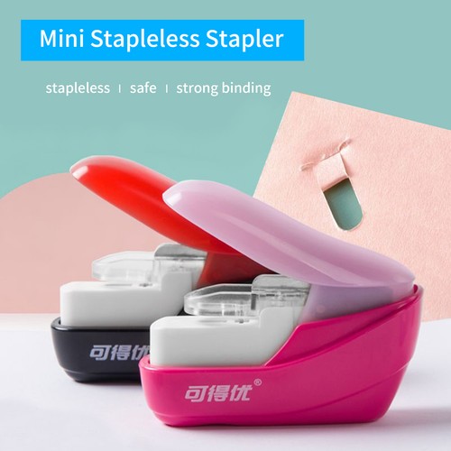 Hand-held Stapler No Stapleless 4 Sheets Capacity U0Y1 - Picture 4 of 9