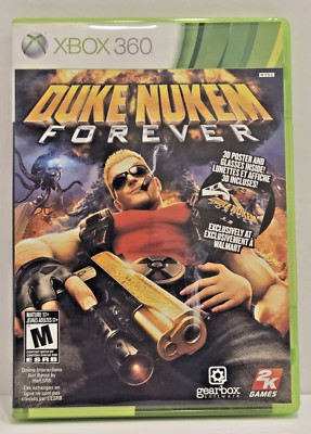 Duke Nukem Forever 2K Games Microsoft Xbox 360 MINT condition COMPLETE!