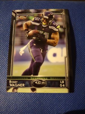 2015 BOBBY WAGNER TOPPS CHROME EROR CARD #68 SEATTLE SEAHAWKS