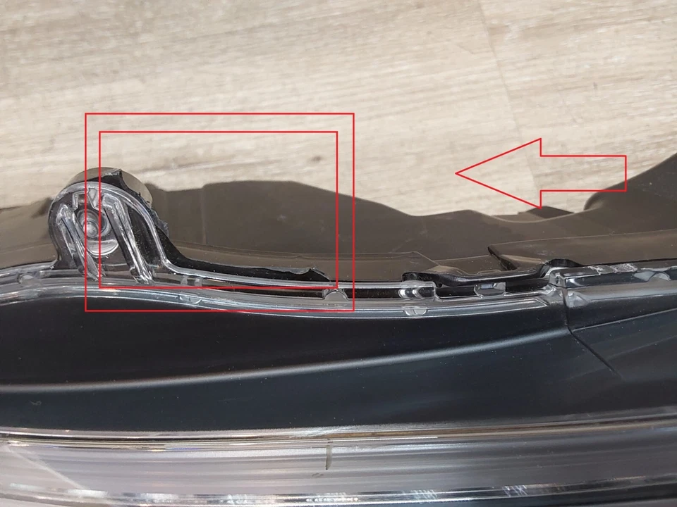 Lámpara de señal antiniebla LED derecha Acura RLX 2014-2017 ASSY OEM Foto 4 de 4