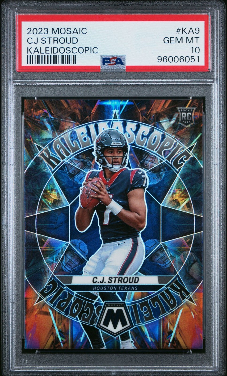 2023 Panini Mosaic - CJ Stroud - Kaleidoscopic SSP PSA 10