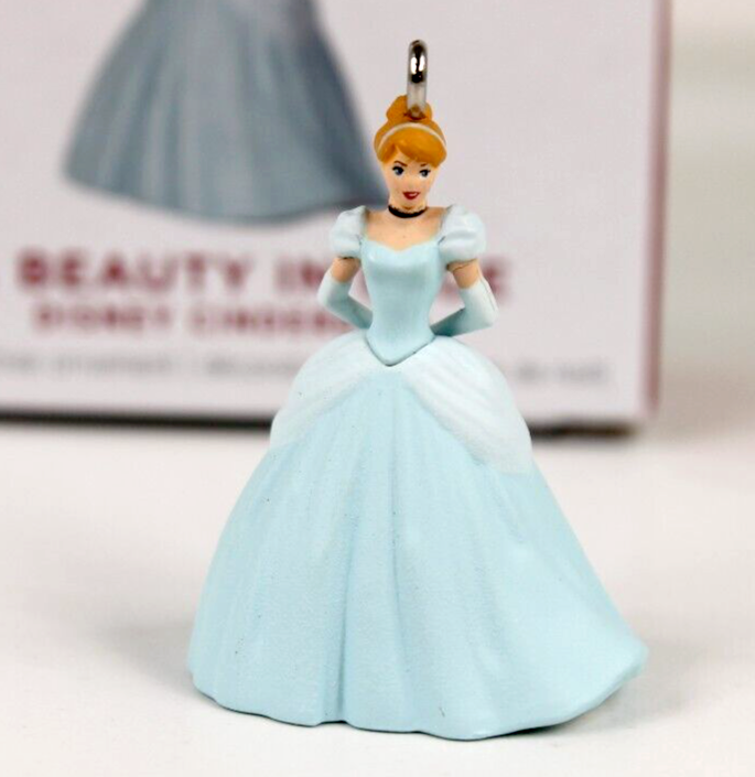 Hallmark Disney Cinderella Blue Beauty Mini Christmas Ornament 2022