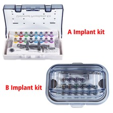 Dental Universal Implant Kit Abutment Hand Driver Hex Screwdriver Long+Short 2ty