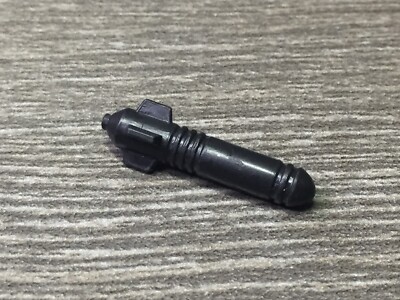 1989 GI JOE Downtown v1 MORTAR SHELL x1 Hasbro Original Accessory Part Black 