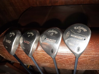 Callaway Big Bertha Steelhead Plus 4+ Fairway Wood Pro Force 65 Gold Regular | | Buy and Sell on