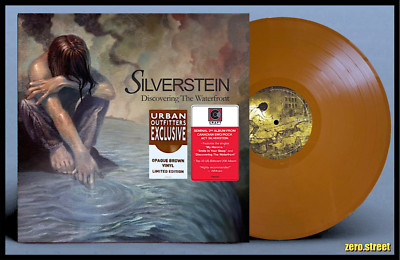 SILVERSTEIN Discovering The Waterfront LP on BROWN VINYL New SEALED Colored /500