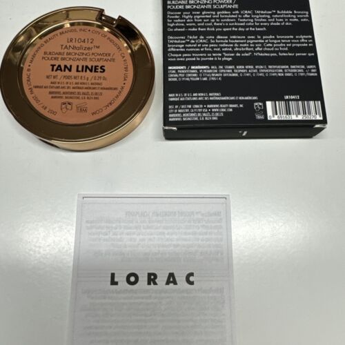 Lorac Tantalizer Buildable Bronzing Powder TAN LINES 0.29 Fl Oz. Brand New🌸 - Picture 2 of 2