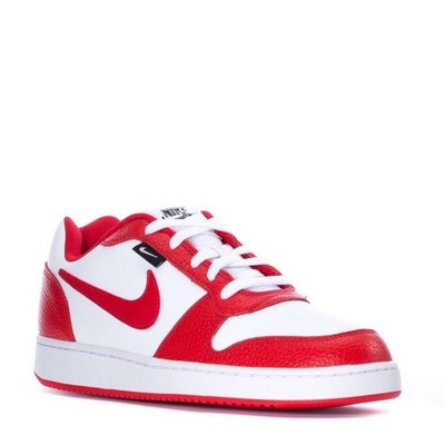 nike ebernon low red black