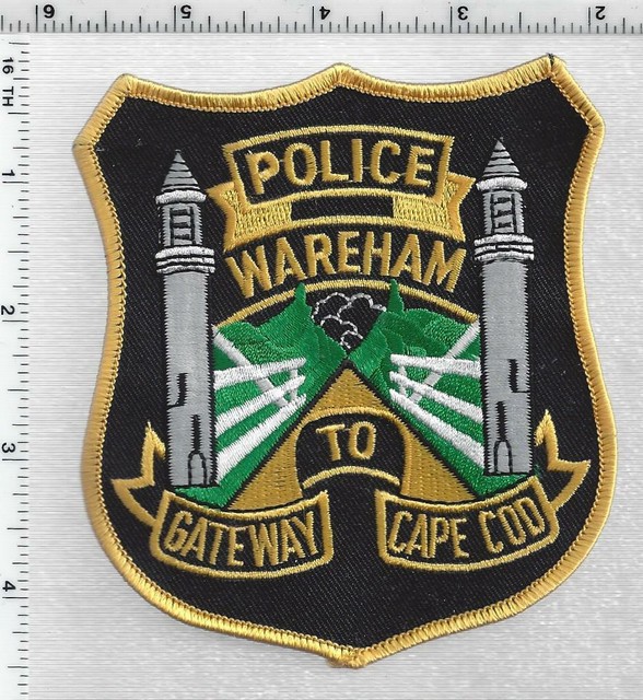 Wareham Police (Massachusetts) 1st Issue Shoulder Patch eBay
