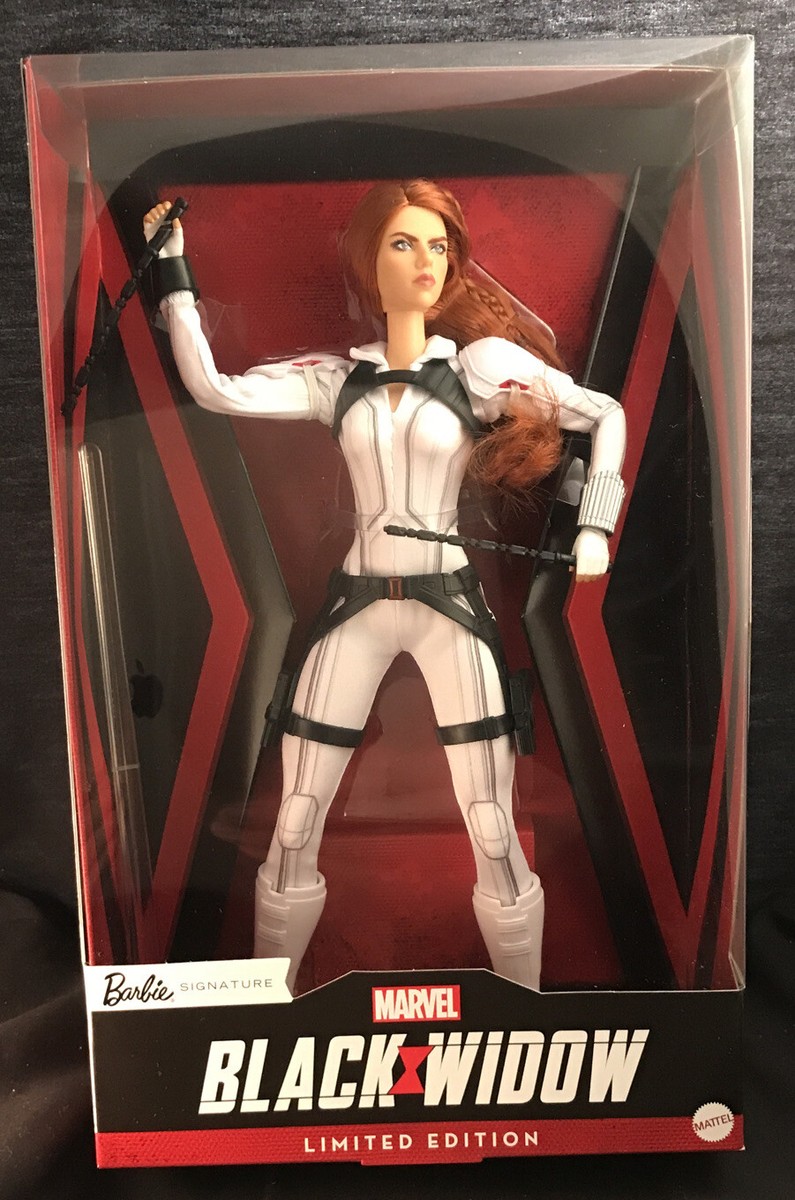 Black Widow 2020 Barbie Toys New 2020 Platinum Label Barbie Black