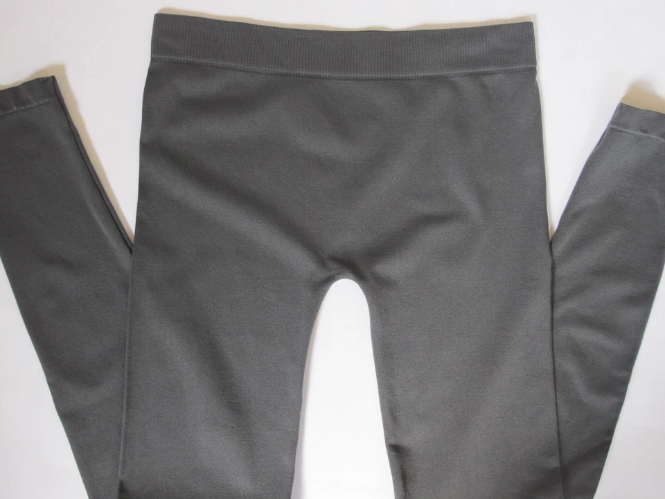 Leggings grises vintage Arden B, tiro bajo, XS/S, largo completo/largo, elásticos Foto 2 de 4