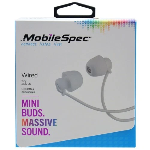Mobile Spec Wired Tiny Earbuds W Mic Great For Kids MBS10302 eBay